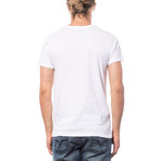 Stampata T-Shirt // White + Black (S)