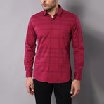 Piers Slim-Fit Shirt // Red (S)