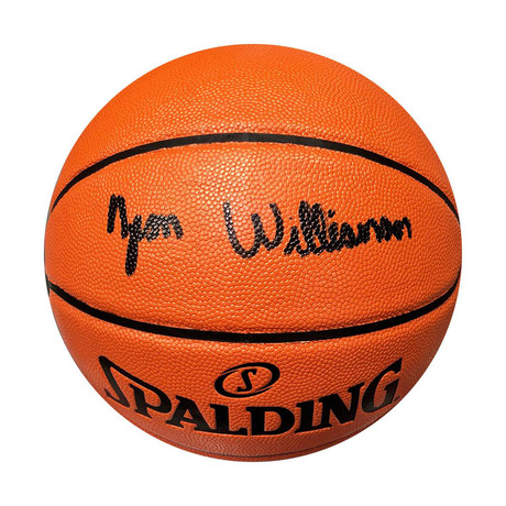 Zion Williamson // Autographed Basketball