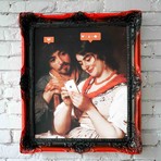 Like // Red Frame (30"H x 25"W x 2.3"D)