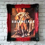 Balenciaga // Multicolor Frame (15"H x 13"W x 1.5"D)