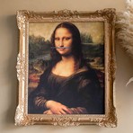 Mona Lisa // Gold Frame (15"H x 13"W x 1.5"D)