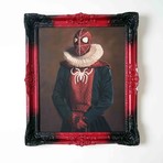 Spiderman // Red Frame (30"H x 25"W x 2.3"D)