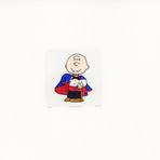 Charlie Brown Peanuts Halloween Hand Painted Cartoon Etching (Unframed)