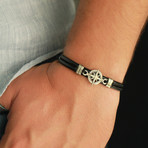 Compas Bracelet // Silver