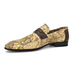 Paisley Printed Loafter // Beige (Euro: 45)