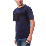 Manica Corta T-Shirt // Navy Blue (S)