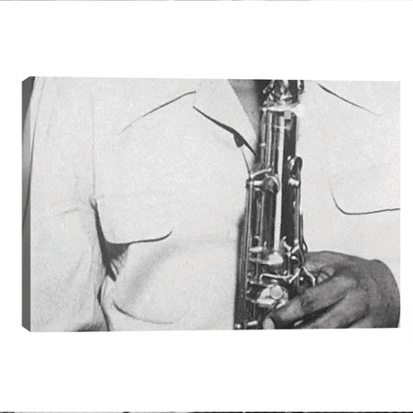 Duke Ellington with Ben Webster and Jimmy Hamilton at Carnegie Hall, 1948 // Rue Des Archives