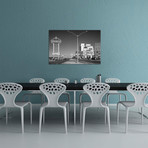 1980s Daytime The Strip With Signs For The Dunes MGM Flamingo Las Vegas Nevada USA // Vintage Images