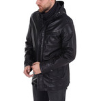 Jackson Leather Jacket // Black (XL)