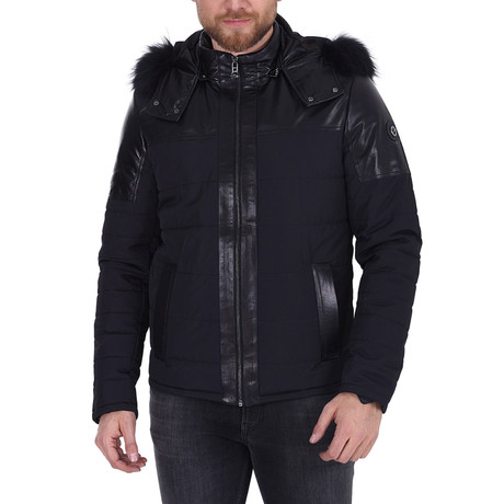 Kurt Waterproof Leather Jacket // Black (XS)