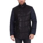 Vildan Waterproof Leather Jacket // Black (2XL)