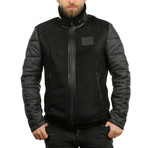 Nolan Waterproof Leather Jacket // Black (2XL)