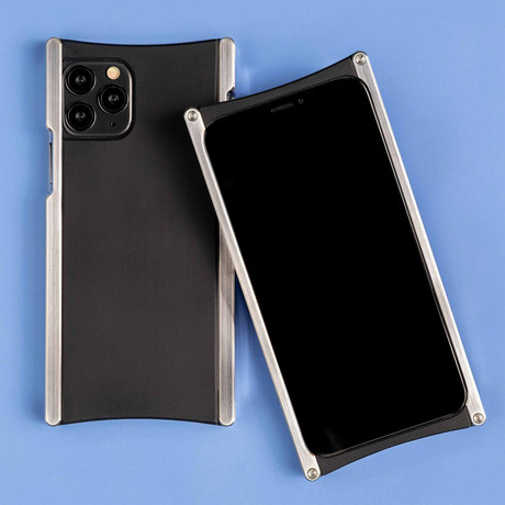 Europa Case // Heritage Nickel + Black G10 (iPhone 11 Pro)