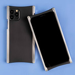Europa Case // Heritage Nickel + Black G10 (iPhone 11 Pro)