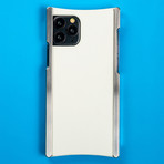 Europa Case // Heritage Nickel + White G10 (iPhone 11 Pro Max)