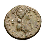 Roman Bronze Coin of Nero // 54-68 AD