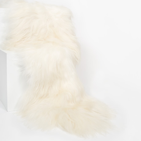 Icelandic Sheepskin // Double White