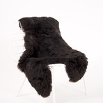 Icelandic Sheepskin // Natural Black (43-47"L x 27-32"W)