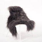 Icelandic Sheepskin // Dyed Steel