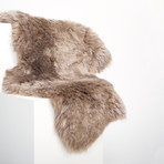 Icelandic Sheepskin // Dyed Taupe (43-47"L x 27-32"W)