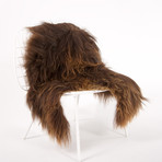 Icelandic Sheepskin // Dyed Brown