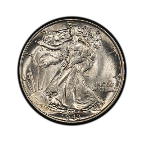 1940-1946 U.S. Walking Liberty Half Dollar // Mint State Condition // Presentation Box