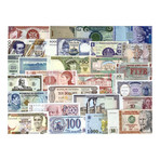 50 Banknotes from 50 Countries // World Paper Money Collection // Choice Uncirculated Condition