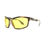 Burberry // Men's BE4297 Sunglasses // Spotted Horn + Yellow