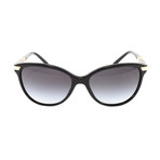 Burberry // Women's BE4216 Sunglasses // Black + Gray Gradient