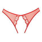 Adore Mirabelle Plum Panty // Red + Hot Pink // Set of 2