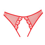 Adore Mirabelle Plum Panty // Red + Hot Pink // Set of 2