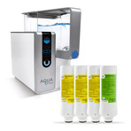 AquaTru Reverse Osmosis Countertop Water Purifier // 3 Pre Carbon Filters + 1 VOC Carbon Filter