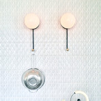 Hook Sconce (Brass Knob)