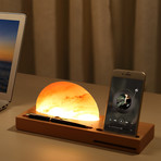 Himalayan Salt Lamp Wireless Charger