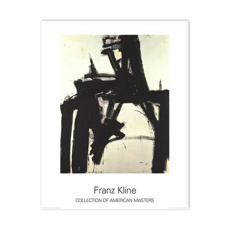 Franz Kline // Untitled // 1990 Offset Lithograph