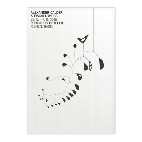 Alexander Calder // S-Shaped Vine // 2016 Offset Lithograph
