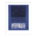 Mark Rothko // No 14 White and Greens in Blue // 1998 Offset Lithograph