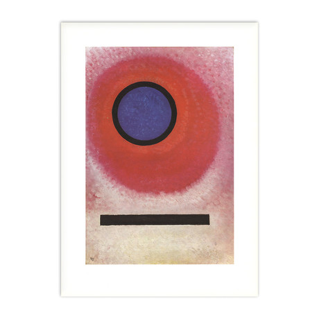 Wassily Kandinsky // At Once // 1990 Lithograph