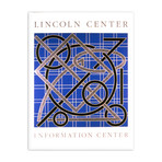 Valerie Jaudon // Lincoln Center Information Center // 1986 Serigraph