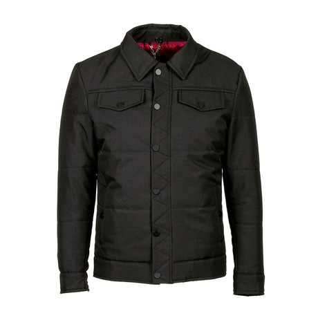Sherpa Collar Jacket // Black (Euro: 46)