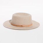 Gaucho Hat // Beige Felt (XL)