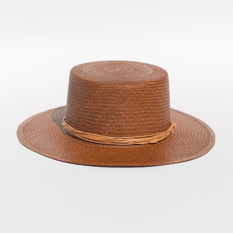 Gaucho Hat // Brown Straw (S)