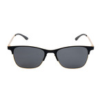 Men's AOM001 Sunglasses // Black + Light Gold