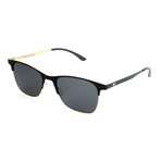 Men's AOM001 Sunglasses // Black + Light Gold