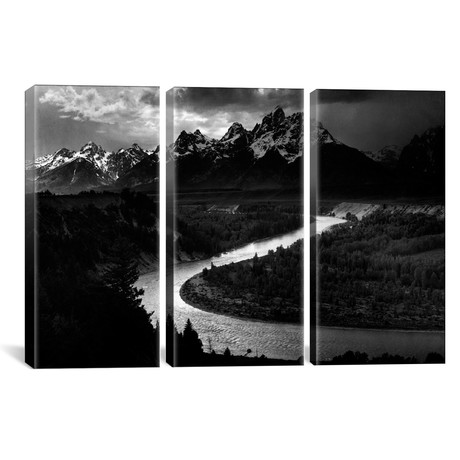 The Tetons - Snake River // Ansel Adams