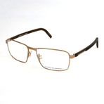 Men's P8300 Optical Frames // Gold