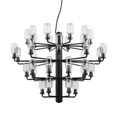 Amp Chandelier // Large (Smoke Black)