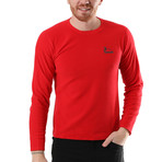 Canyon Long Sleeve // Red (2XL)