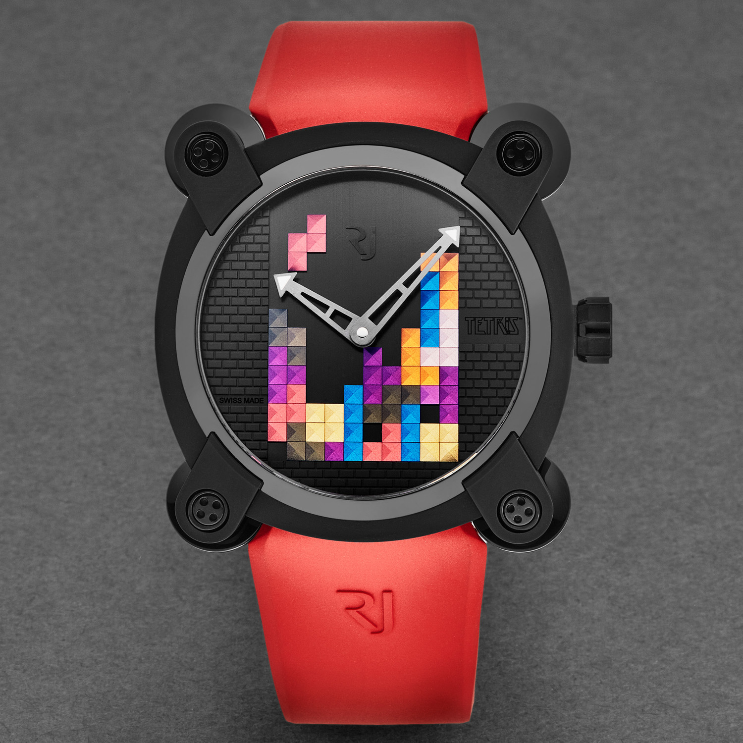 人気の春夏 Invader Moon Jerome Romain Tetris-DNA RJ.M.AU // Automatic 時計